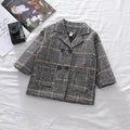 British Style Boys Long Jacket