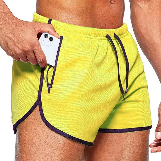 Summer Men's Casual Shorts Sportswear Quick Dry Track Joggers Short Pants Brand Gyms Homme Clothing Board Beach Shorts Men