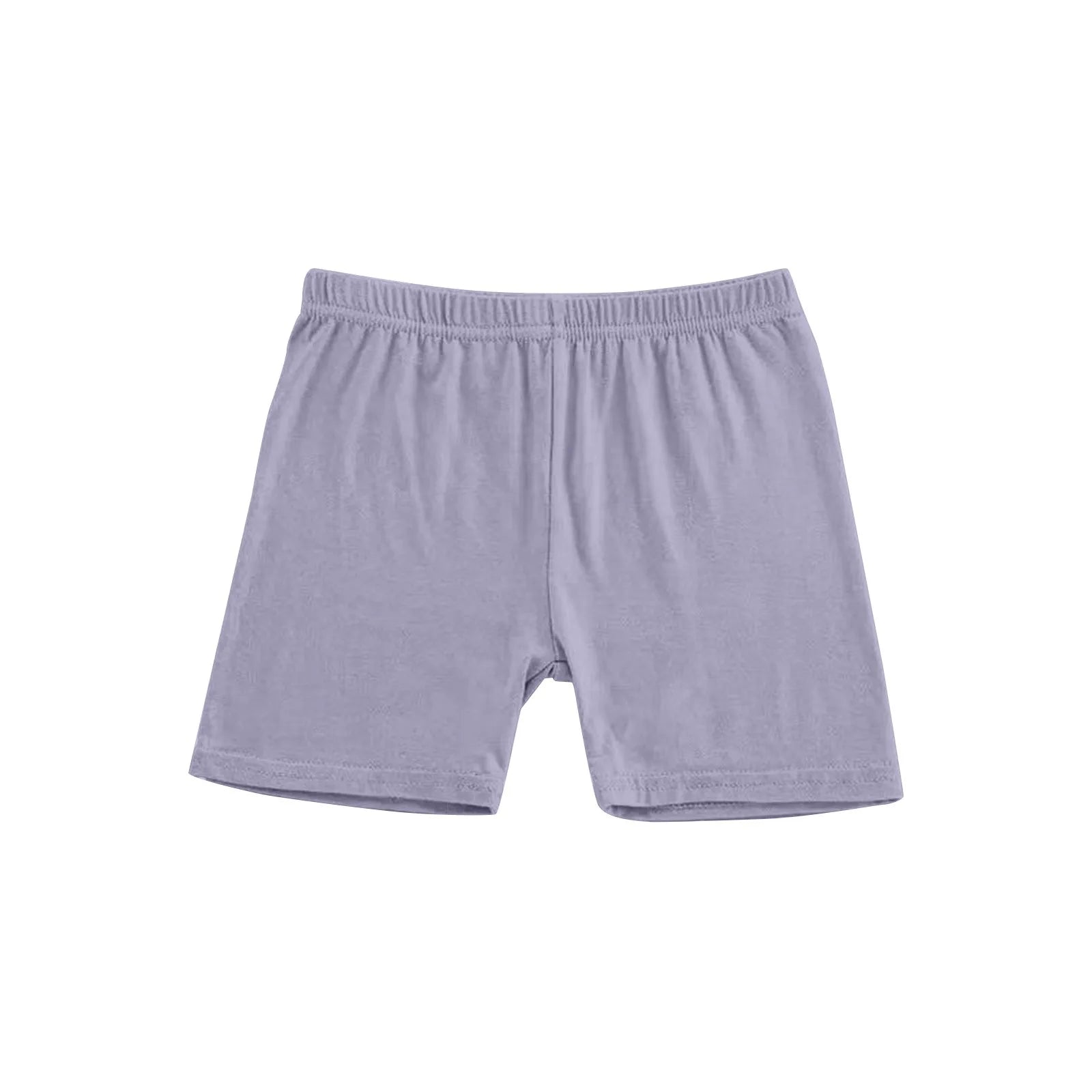 Girls Summer Safety Leggings Cycling Pants Children Anti-emptied Stretch Solid Color Mid-rise Yoga Dancing Shorts 1PC