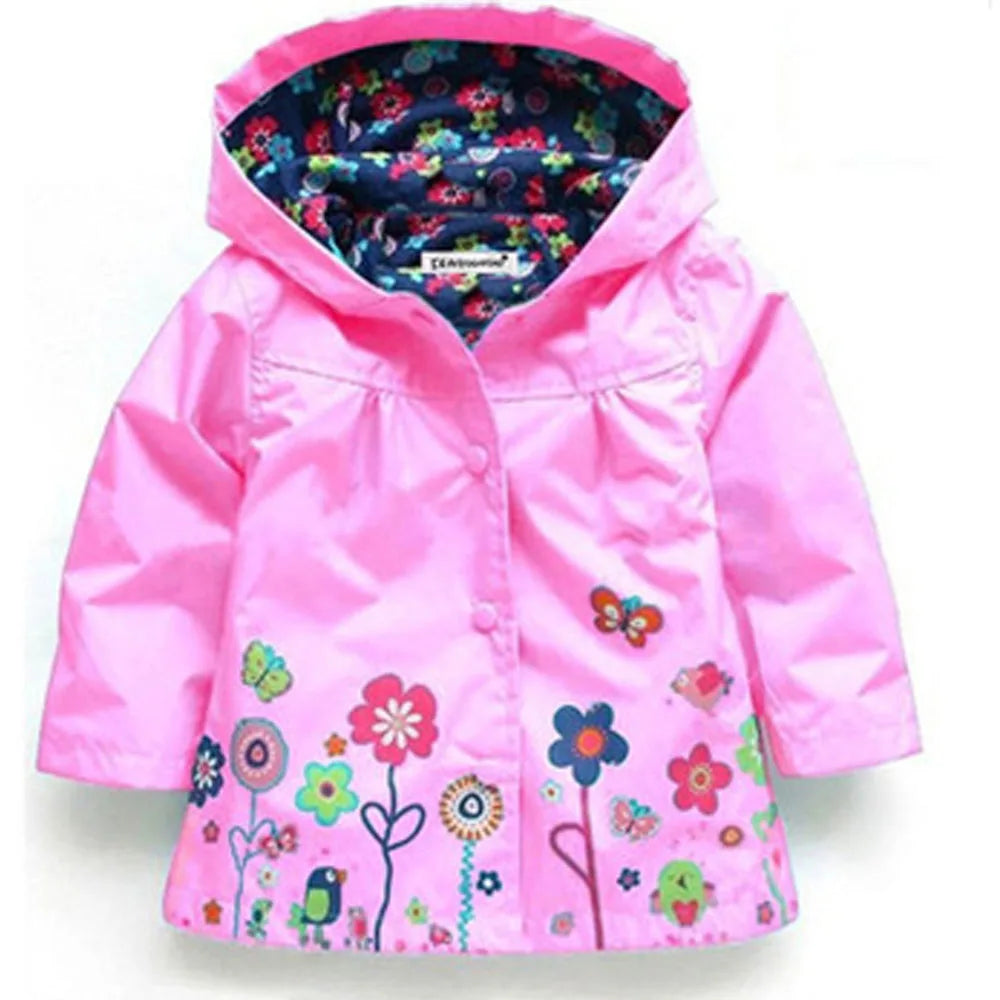 Toddler Girl Baby Kid Waterproof Hooded Coat Jacket Boys Girls Babies Outwear Raincoat Hoodies for outdoor adventure