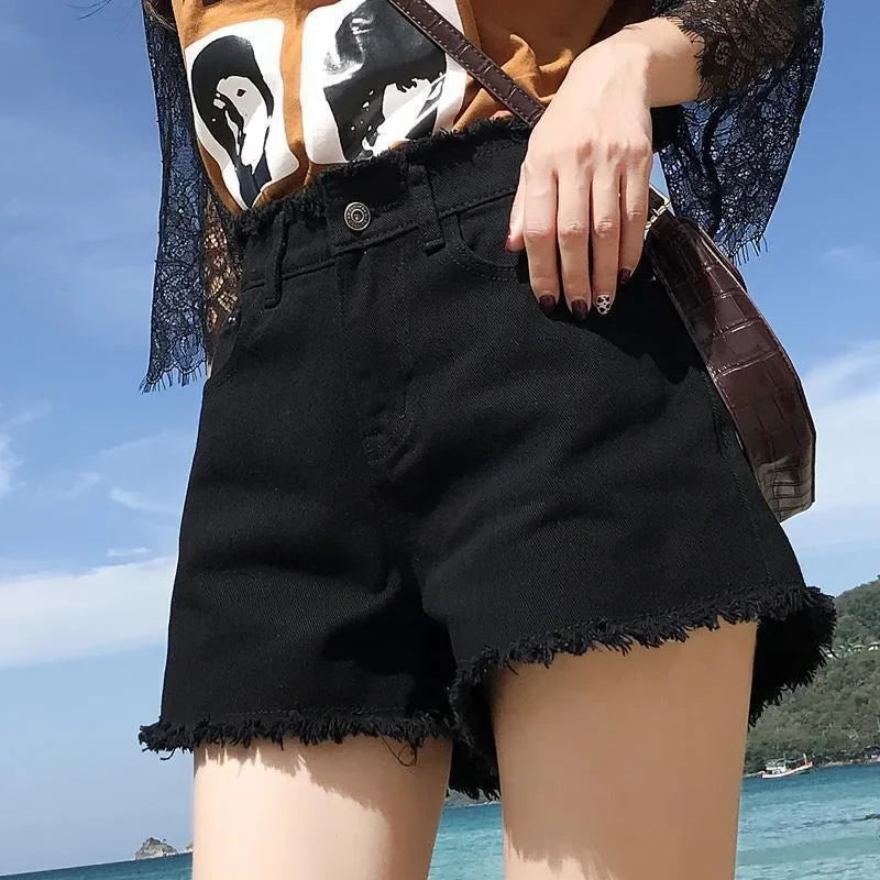 Spring/Summer Women’s Wide Leg Denim Shorts