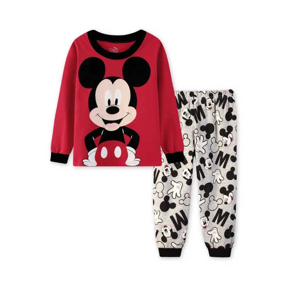 Little Boys Clothing Pajamas Sets Toddler Girl Sleepwear Cotton Pijama Kids Pyjama Long Sleeve Two Pieces Set 2 to 3 5 6 7 Years