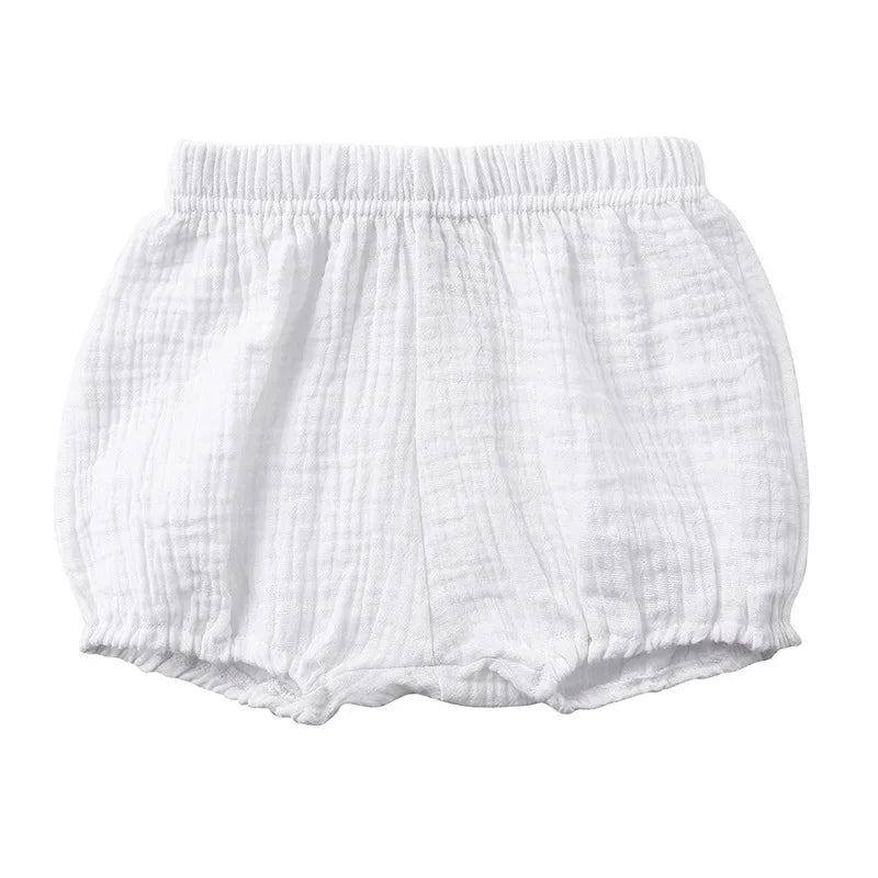 Summer Solid Color Baby Bloomers 0-4T Toddler Kids Cotton Shorts Newborn Boys Girls Briefs Affordable Children's Clothing