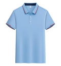 Summer New Polo Shirt Stritching Men's Cool And Breathable Shorts Sleeve Polo S-4XL Men Tee Shirt Casual Sweat-absorbing Top