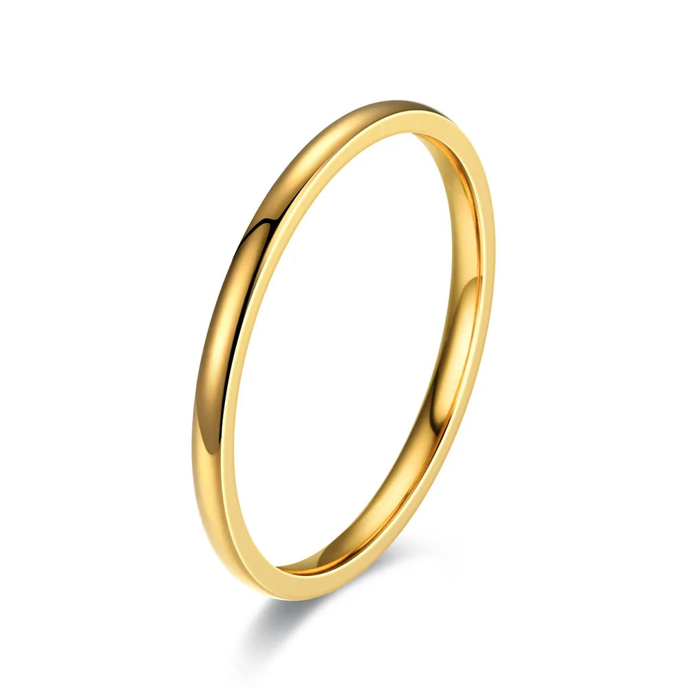 Fashion Charm Jewelry Ring for Men Women Stainless Steel Black Rings Wedding Engagement High Quality Matte Male Accessory
