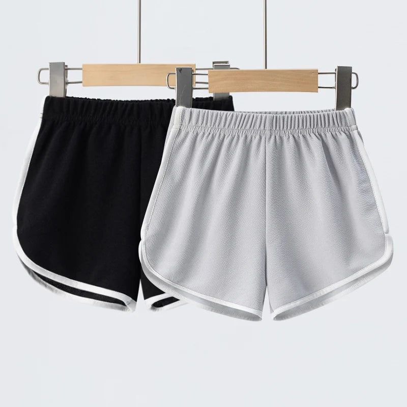 4/1 Pcs Children's Summer Solid Color Basic Small Hot Pants Boys Sports Casual Shorts Girls Fashion Joker Comfortable Beach Pant