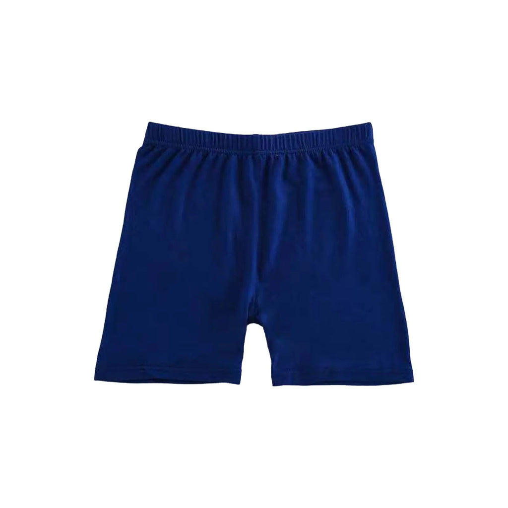 Girls Summer Safety Leggings Cycling Pants Children Anti-emptied Stretch Solid Color Mid-rise Yoga Dancing Shorts 1PC