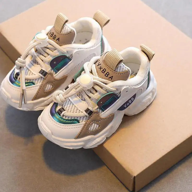 Size 21-36 Baby Toddler Shoes For Boys Girls Breathable Mesh Little Kids Casual Sneakers Non-slip Children Sport Shoes tenis