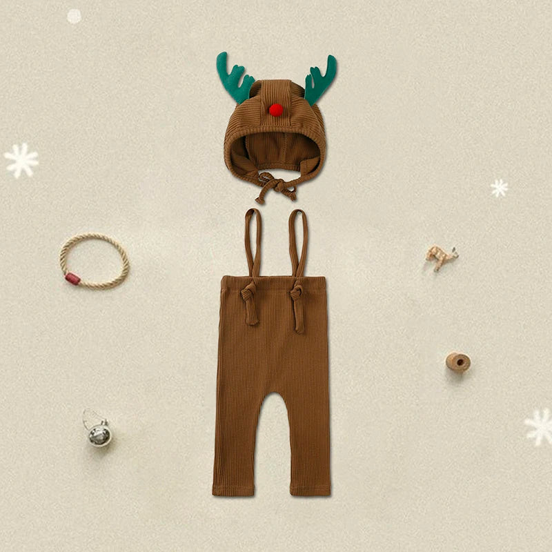 2026 Baby Cute Clothing Knit Pants with Hat Toddler Girls Boys Trousers New Born Baby Clothes Cotton Newborn Outfits