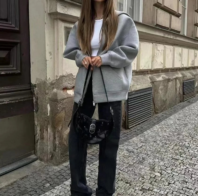 Spring Autumn Streetwear Women's Hoodie