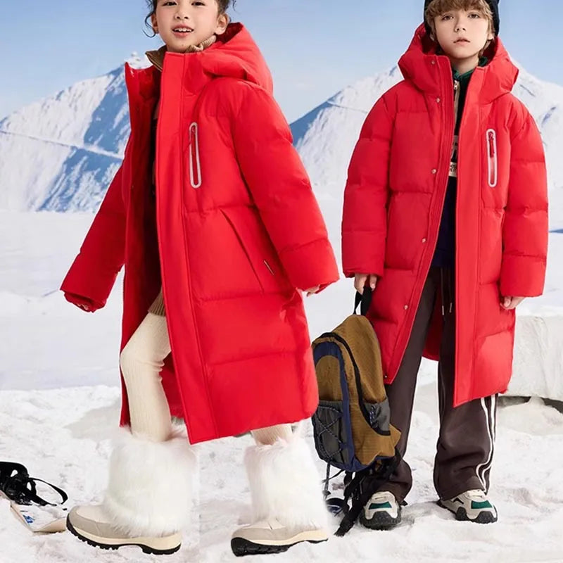 Boys & Girls Thick Waterproof Down Jacket