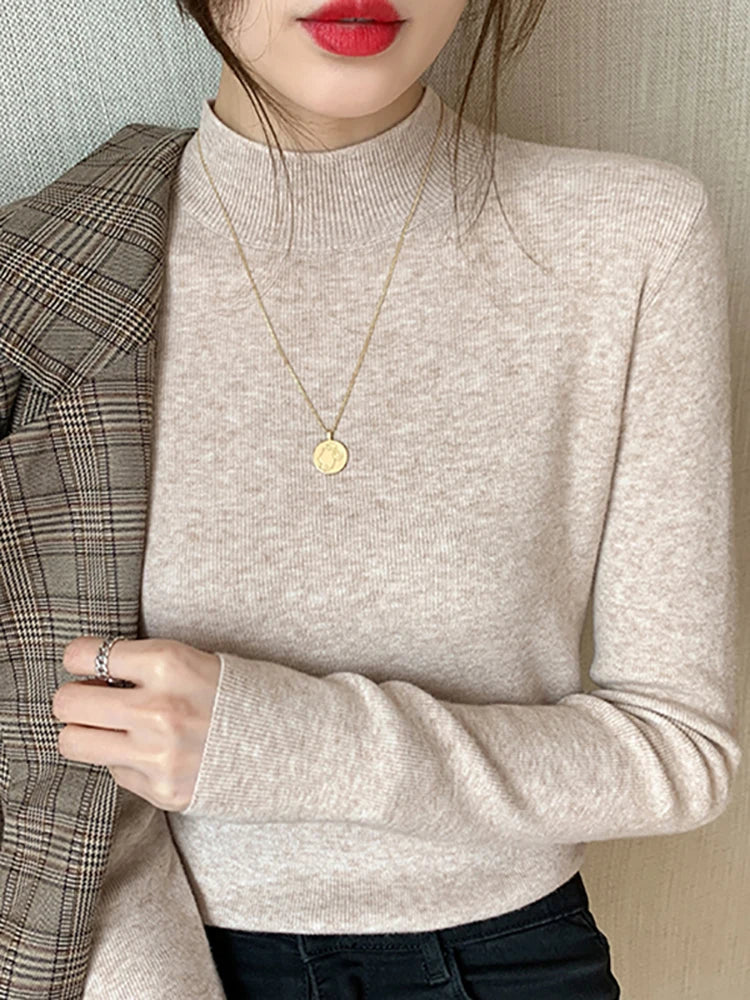 Women’s Turtleneck Knit Sweater