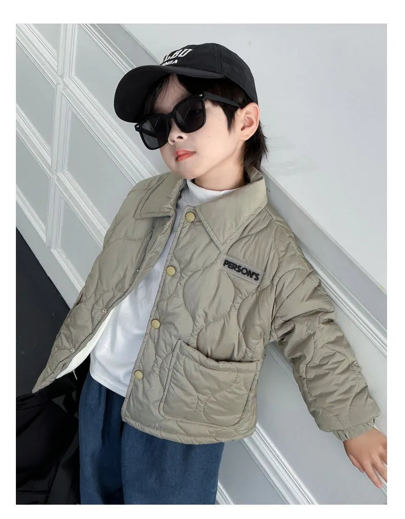 Kids Cotton Winter Jacket (3–10Y)