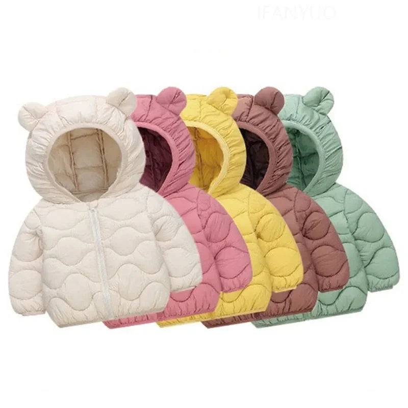 Kids Lightweight Down Cotton Jacket