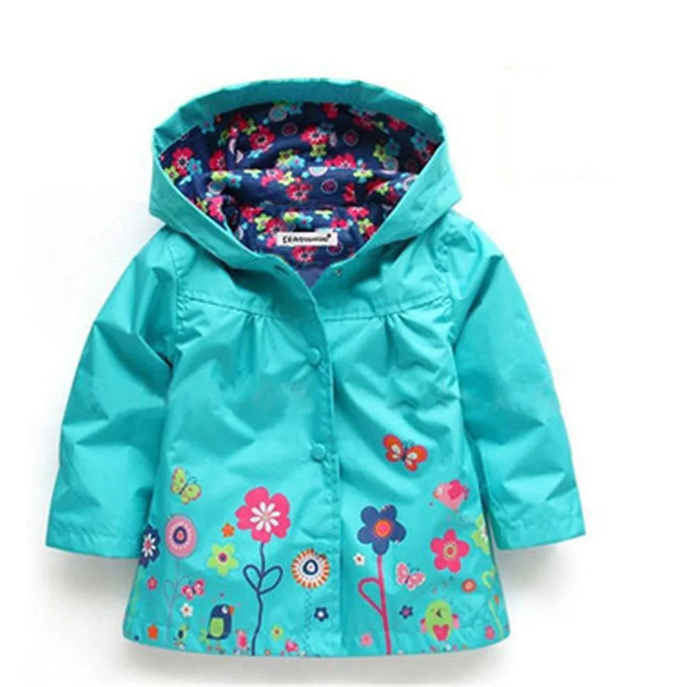 Toddler Girl Baby Kid Waterproof Hooded Coat Jacket Boys Girls Babies Outwear Raincoat Hoodies for outdoor adventure