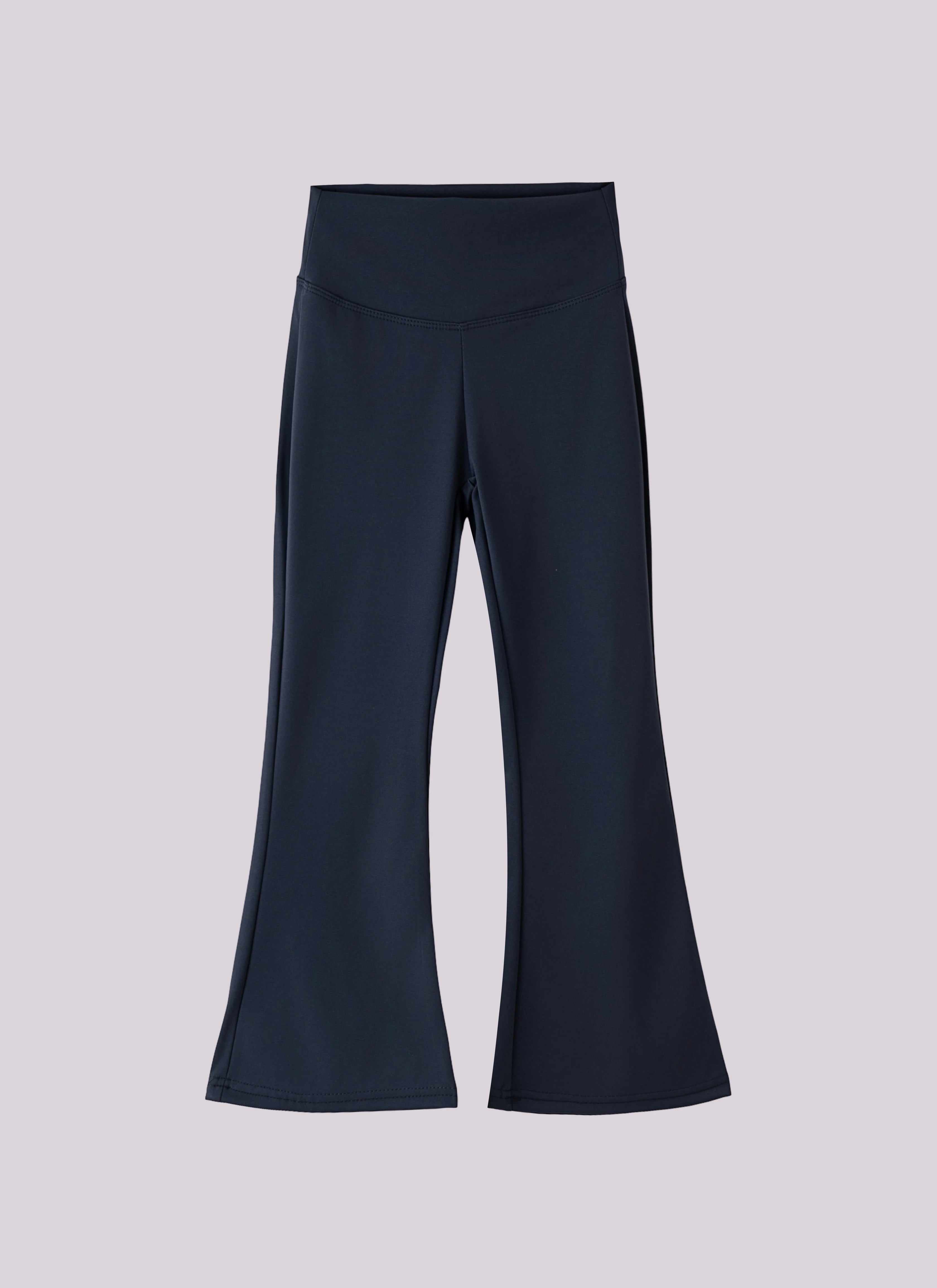 Girls Flared Pants High Waist Yoga Leggings Teenagers Stretch Elastic Waistband Kids Sportswear Trousers Autumn Spring