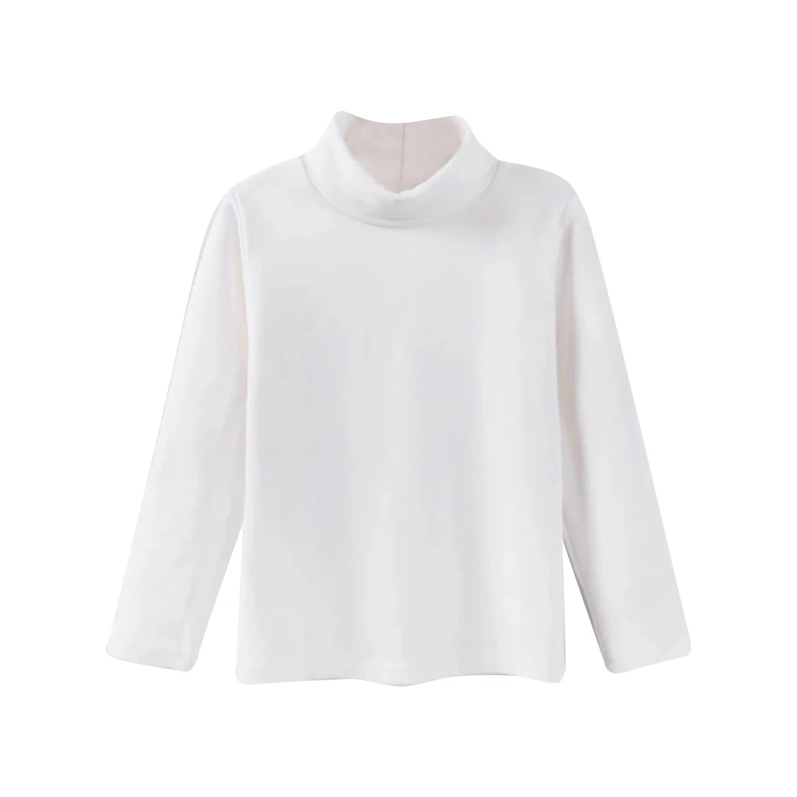 Girls Cute Tops High Neck Solid Long Sleeve Round Neck Pullover Party Birthday School Sweaters Fall/Winter Turtleneck Sweater